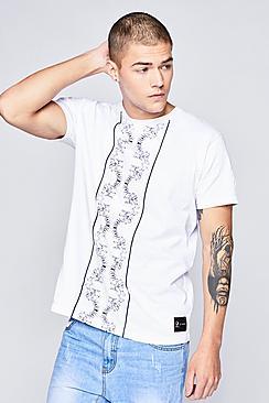 Boohoo Pepsi X Boohoo Tiger Flock Print T-shirt