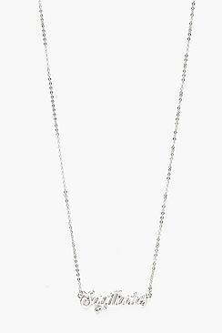 Boohoo Sarah Sagittarius Star Sign Necklace