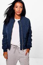 Boohoo Bella Quilted Bomber