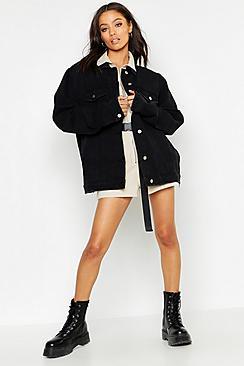Boohoo Oversized Trucker Denim Jacket
