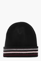 Boohoo Millie Glitter Mixed Stripe Beanie