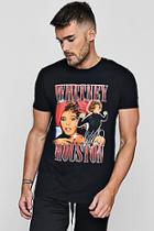 Boohoo Whitney Houston License Print T-shirt