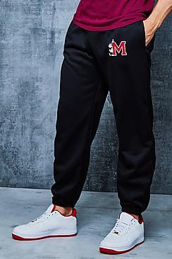 Boohoo Disney Varsity 'm' Loose Fit Joggers