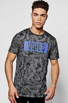 Boohoo Sublimation T-shirt With Plastisol Print