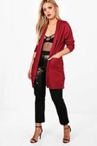 Boohoo Plus Lucie Pocket Front Knitted Cardigan