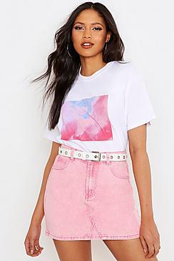 Boohoo Tall Cloud Graphic T-shirt