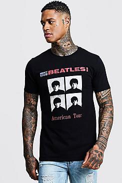 Boohoo Beatles Tour License T-shirt