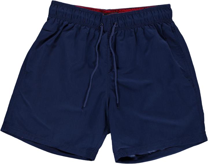 Boohoo Plain Swim Shorts Navy