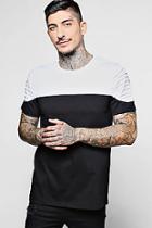 Boohoo Rib Sleeve Detail T-shirt