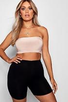 Boohoo Plus Jersey Cycle Short