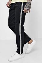 Boohoo Side Stripe Slim Chino