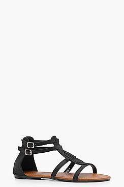 Boohoo Rose Cage Gladiator Sandal