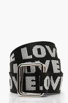 Boohoo Printed Longline Belt