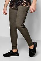 Boohoo Pique Joggers In Skinny Fit