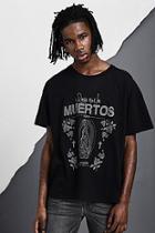 Boohoo Oversized Tonal Print T-shirt