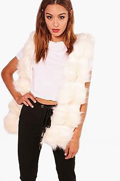 Boohoo Annabelle Faux Fur Gilet