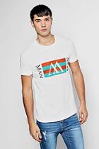 Boohoo Man Repeat Retro T Shirt