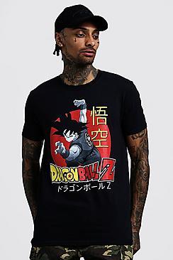Boohoo Dragon Ball 2 License Print T-shirt