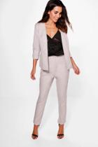 Boohoo Imogen Tailored Woven Trouser Grey