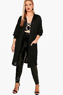 Boohoo Plus Imogen Longline Cardigan