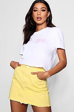 Boohoo Zendaya Be Slogan Tee