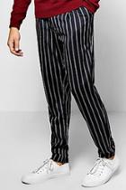Boohoo Stripe Slim Fit Trousers