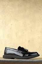 Boohoo Faux Leather Heavy Soled Tassel Loafer
