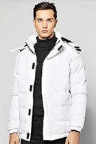 Boohoo Hooded Quilted Parka Jacket