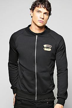 Boohoo Badge Jersey Bomber