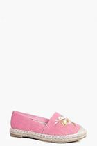 Boohoo Grace Embroidered Espadrille