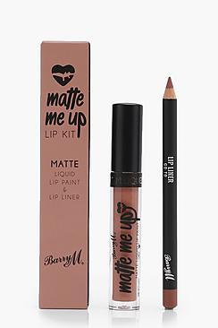 Boohoo Barry M Matte Me Up Lip Kit - Bespoke