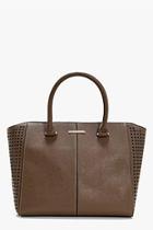 Boohoo Tia Perforated Wings Tote