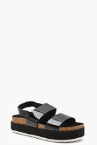 Boohoo Ava Espadrille 2 Strap Flatform Sandals