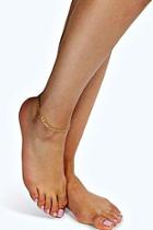 Boohoo Lucy Layered Anklet