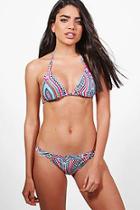 Boohoo Phuket Mix & Match Trible Cross Bandeau Top