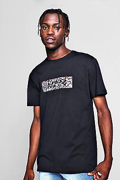 Boohoo Leopard Man Box T-shirt