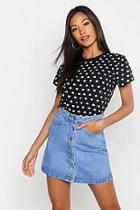 Boohoo Love Heart Repeat Print T-shirt