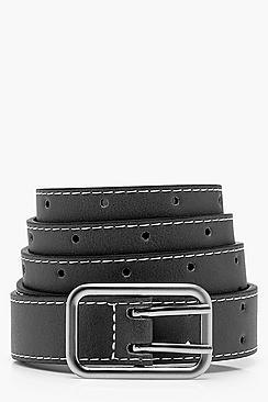 Boohoo Danielle Pin Buckle Boyfriend Belt