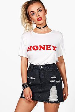 Boohoo Helen Ultra Distressed Micro Denim Skirt
