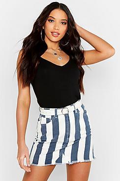 Boohoo Basic Low Back Spaghetti Strap Cami