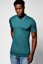 Boohoo Short Sleeve Muscle Fit Polo