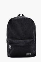 Boohoo Cord Rucksack With Branded Patch