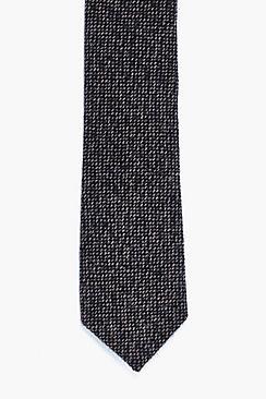 Boohoo Donegal Tweed Skinny Tie