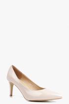 Boohoo Rebecca Low Heel Court Nude