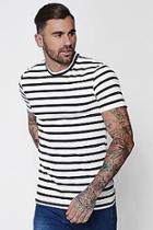 Boohoo Muscle Fit Stripe T-shirt