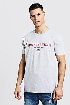 Boohoo Loose Fit Beverly Hills 1991 T-shirt