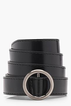 Boohoo Lily Ring Buckle Belt