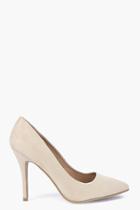 Boohoo Megan Low Heel Court Nude