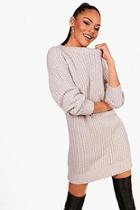 Boohoo Soft Knit Sweater Dress