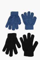 Boohoo Black & Colour Magic Gloves Multipack